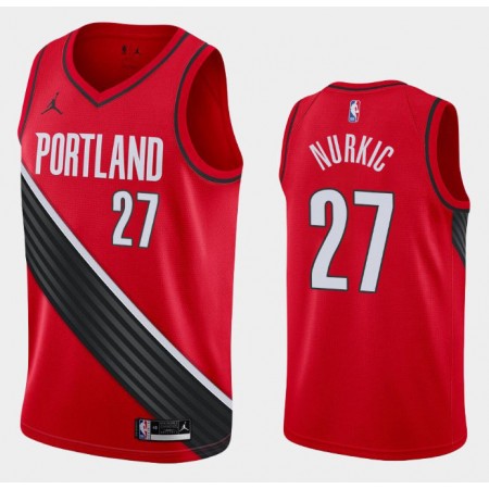 Maillot Basket Portland Trail Blazers Jusuf Nurkic 27 2020-21 Jordan Brand Statement Edition Swingman - Homme